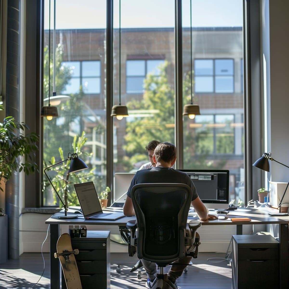 Organized workspace and assets